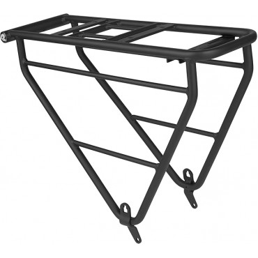 Retrospec Haul Electric Bicycle Rear Bike Rack 55 & 22 LB Cargo Capacity Aluminum Rear Rack for Electric Bike